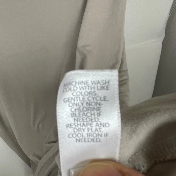 J Jill Wearever Tank Top 2X Beige Taupe Scoop Neck Stretch Soft Travel Lounge - Picture 8 of 11